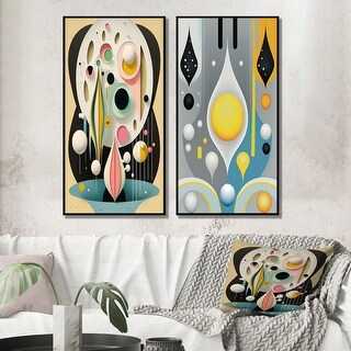 Designart "Metamorphosis Geometry Of Awakening IV" Modern Geometric